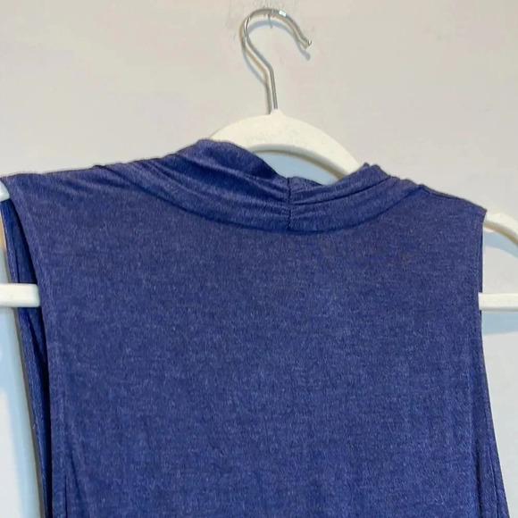 Max Studio Blue sleeveless Jumpsuit - Picture 9 of 9